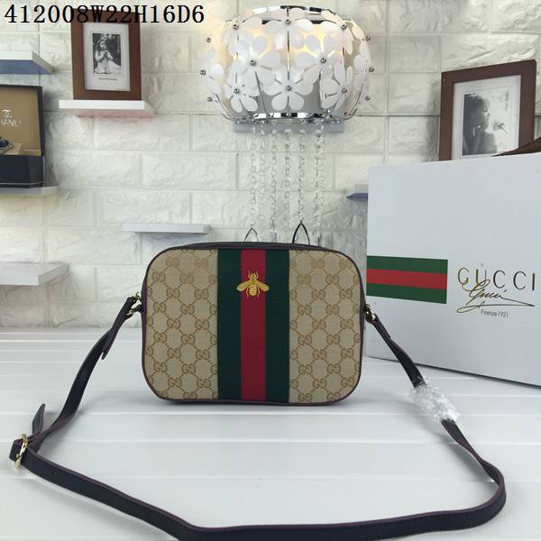 グッチコピー バッグ GUCCI 2024春夏新作 レディース 斜めがけポーチ ショルダーバッグ 412008-1