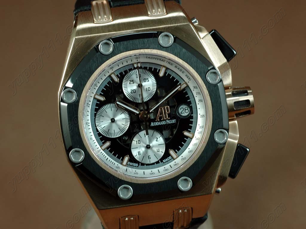 オーデマ・ピゲAudemars Piguet Ruben Baracello Limited ED RG/RU Ceramic Bez White Sub自動巻き