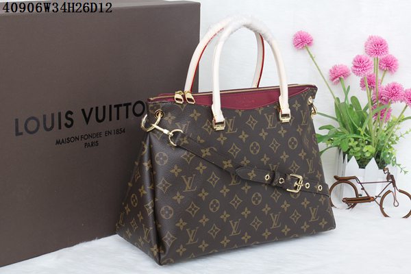 LOUIS VUITTON ルイヴィトンコピーバッグ 2024春夏新作 モノグラム 多色可選 大容量 レディース 2WAY ハンドバッグ(ショルダー付) ブラウンXパープル M40906-19