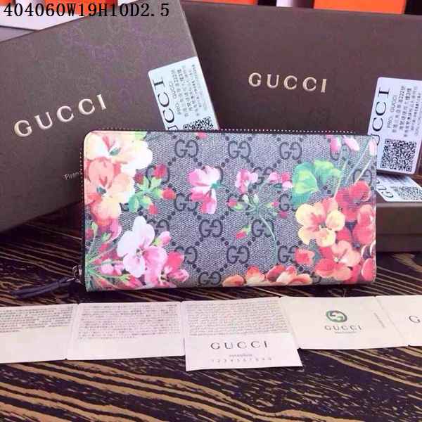 グッチコピー 財布 GUCCI 2015秋冬新作 GG柄 レディース ラウンドファスナー長財布 404060-5