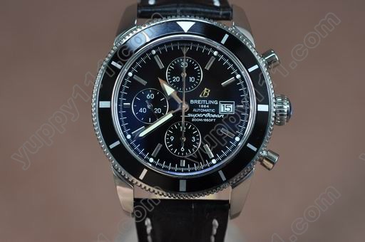 ブライトリングBreitling Superocean Heritage Chrono SS/LE Black A-7750自動巻き