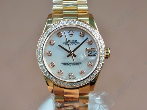 ロレックス Rolex YG Gold Dim Swiss Eta 2836-2 自動巻