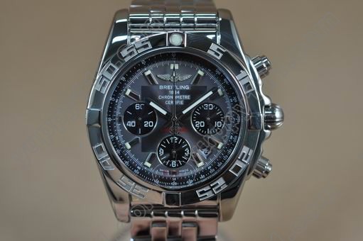 ブライトリングBreitling Chronomat B01 SS/SS Graphite Sticks A-7750自動巻き