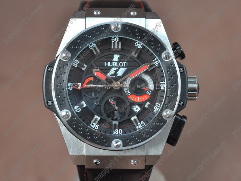 ウブロHublot Big Bang King Power F1 SS/LE Black dial Asia自動巻き