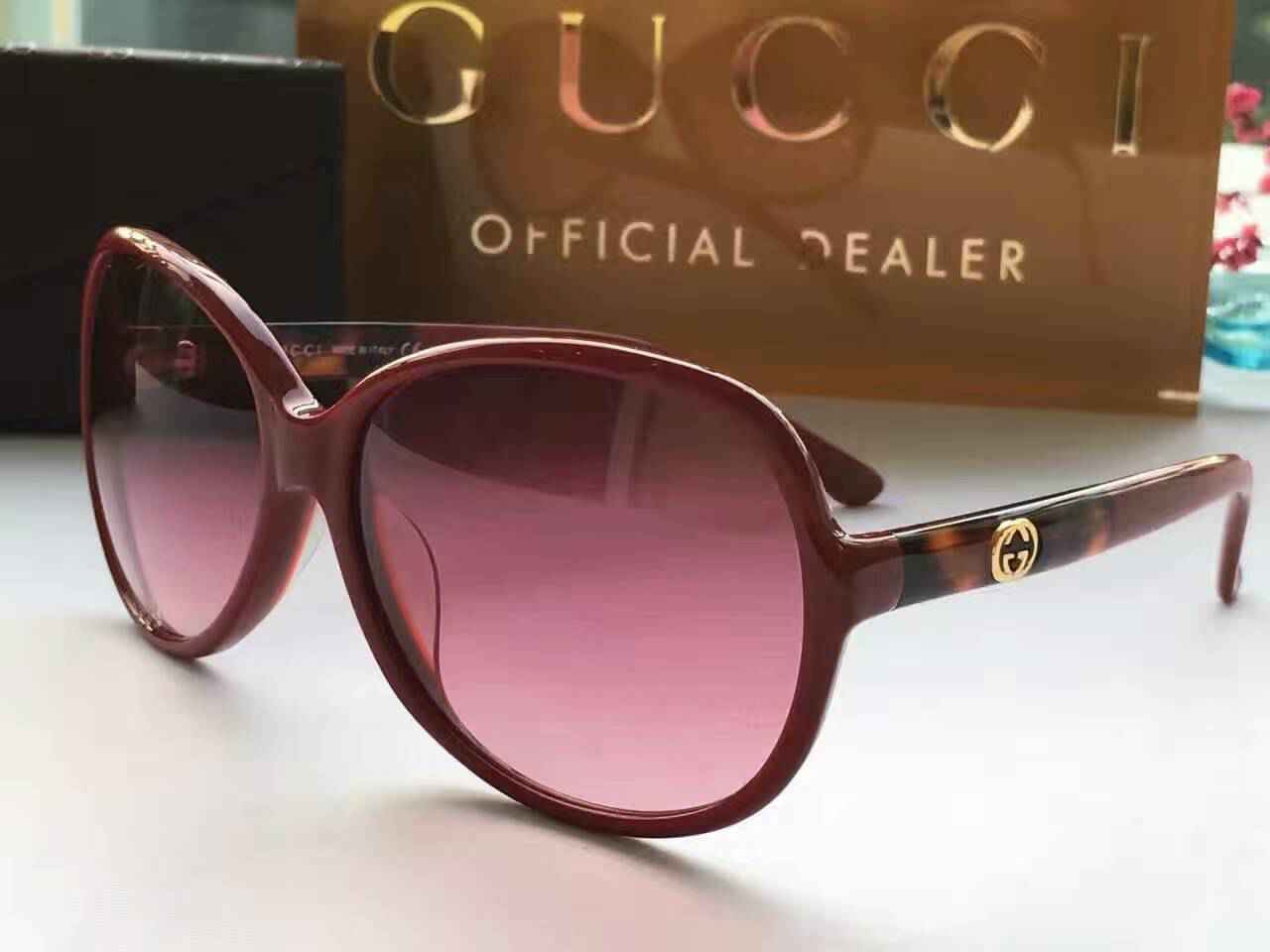 グッチコピー サングラス 2024秋冬新作 GUCCI UVカット ビッグフレーム サングラス giglass160917-9