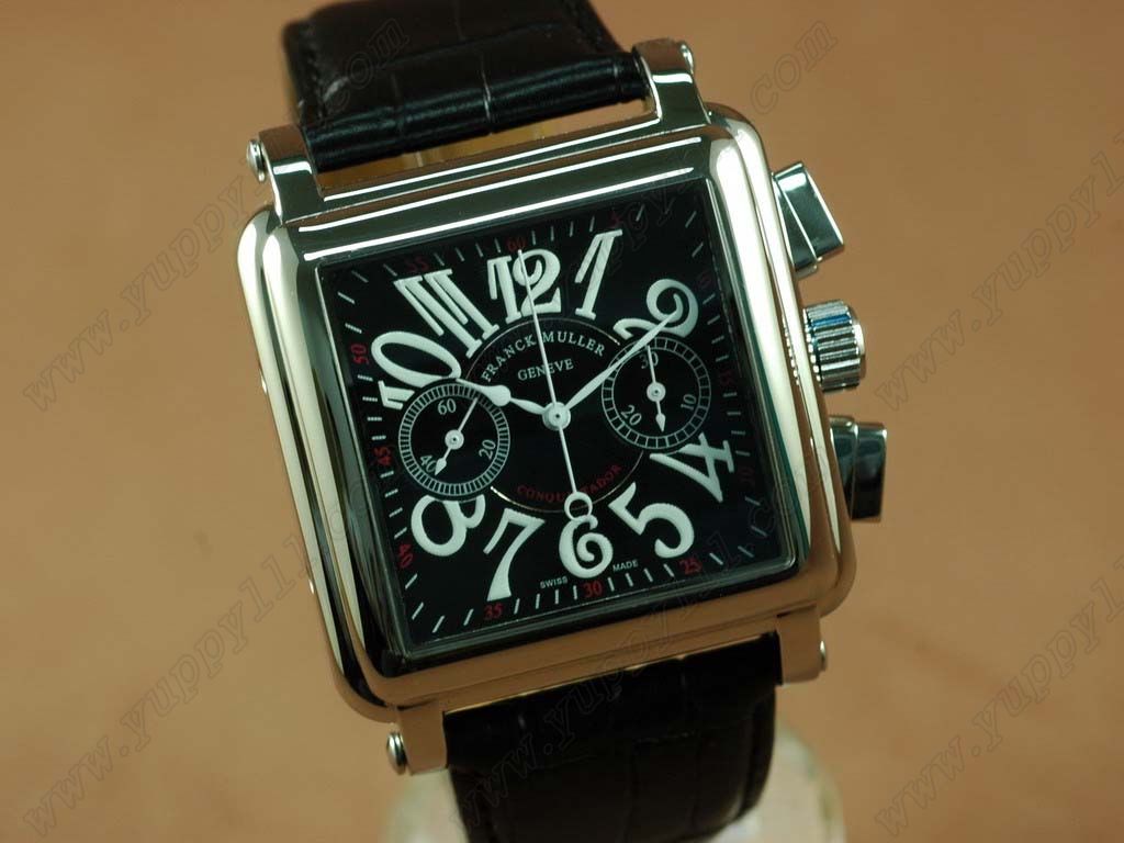 フランクミュラーFranck Muller H Size Conquistador SS/LE Black Manual 手巻き