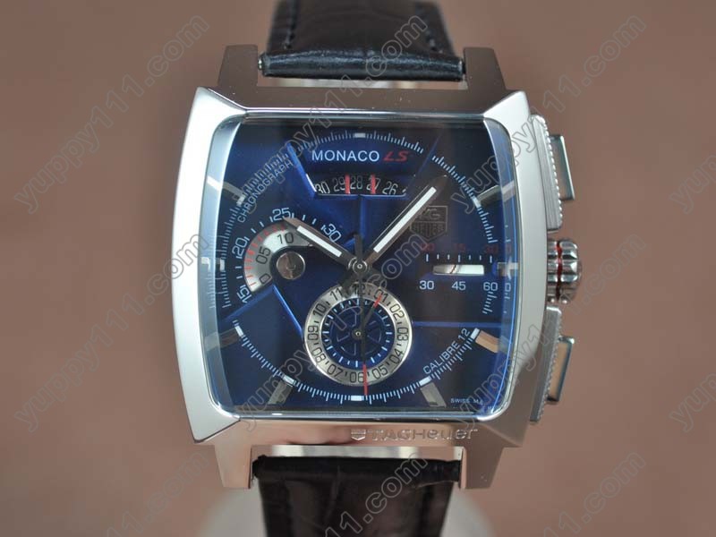 タグホイヤーTag Heuer Monaco SL Chrono SS/LE Blue dial A-7750自動巻き