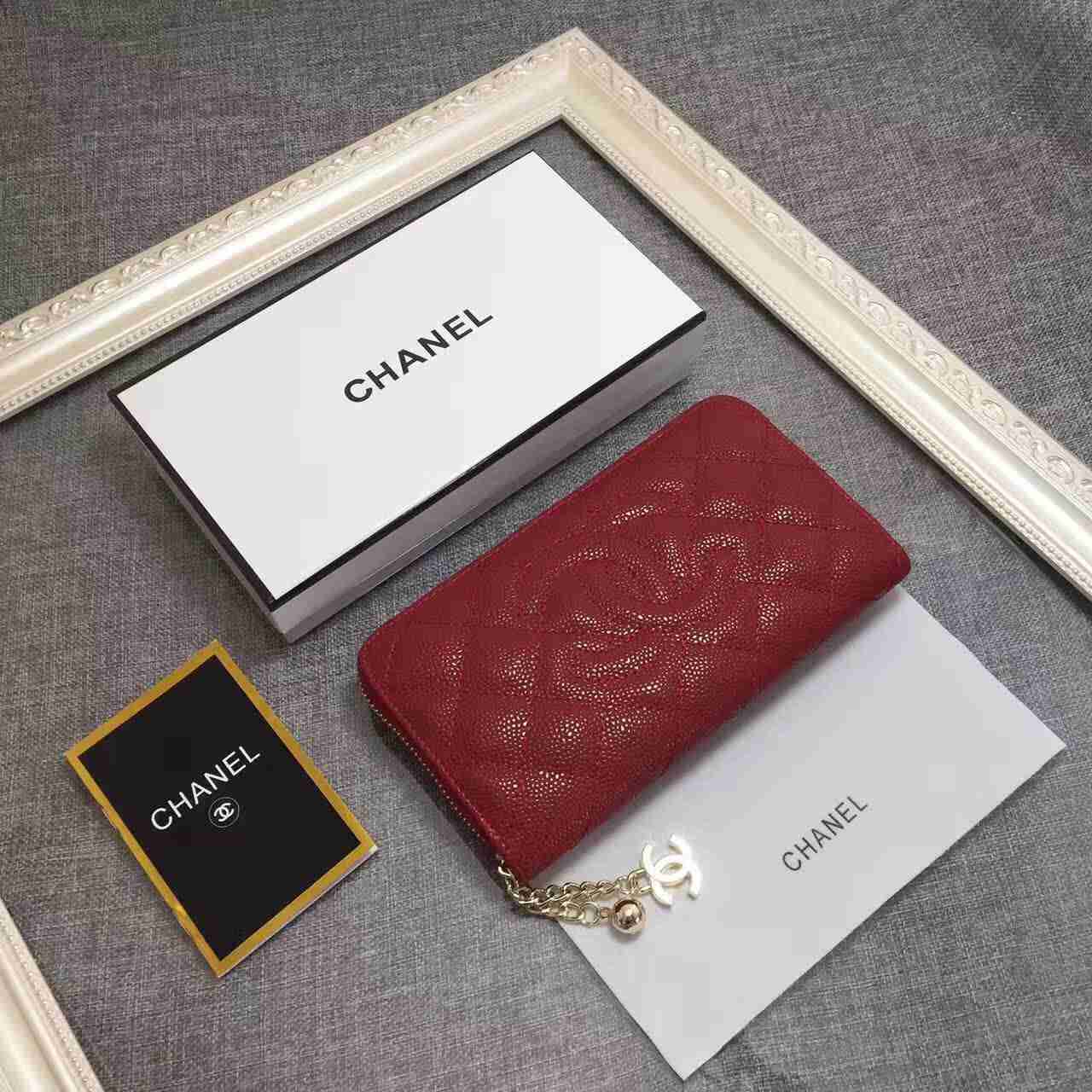 シャネルコピー 財布 CHANEL 2024最新作 レディース ラウンドファスナー長財布 chwallet161202-2