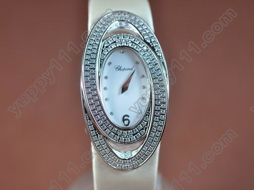 ショパール Chopard Ladies SS/Diam Swiss Qtz 腕時計