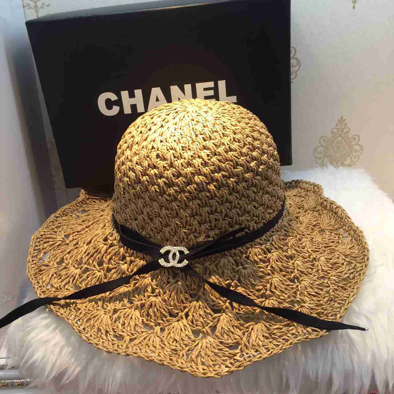 2024春夏新作 シャネルコピー 帽子 CHANEL 超美品! レディース ニットキャップ ビーチハット chcap160316-25