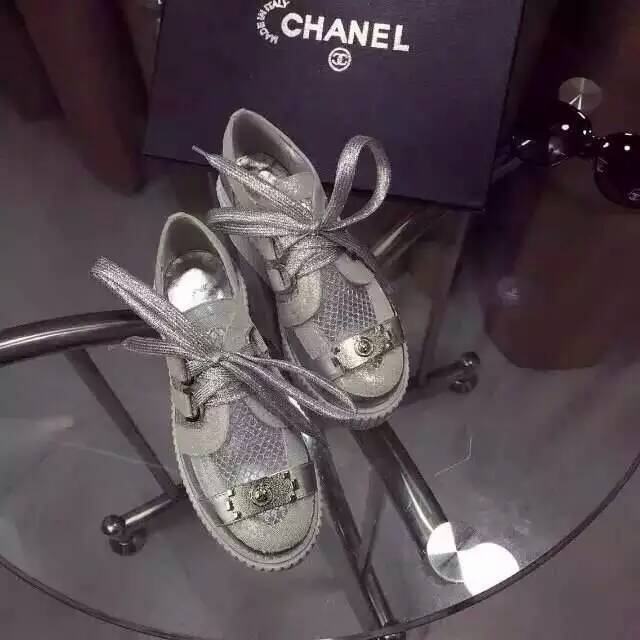 シャネルコピー 靴 2024春夏新作 CHANEL レディース 厚底 スニーカー chshoes150722-2