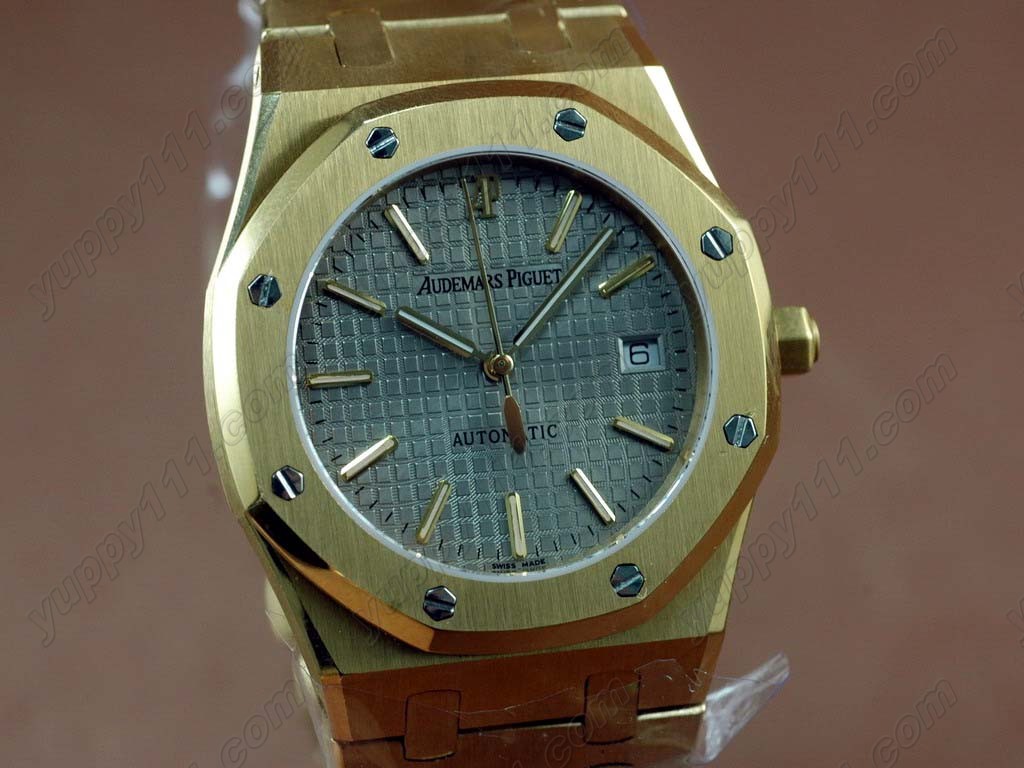 オーデマ・ピゲAudemars Piguet Royal Oak Jumbo 39mm FG/FG Grey Swiss Eta 2824-2自動巻