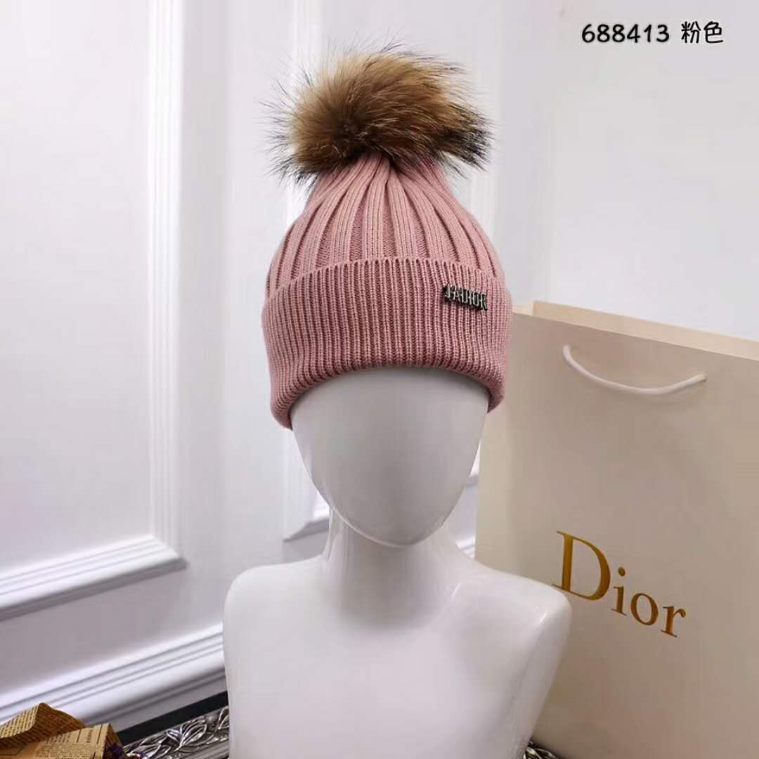 偽物ディオール ハット 2024新作Christian Dior ヴィンテージ ニットキャップ dim1711910-2