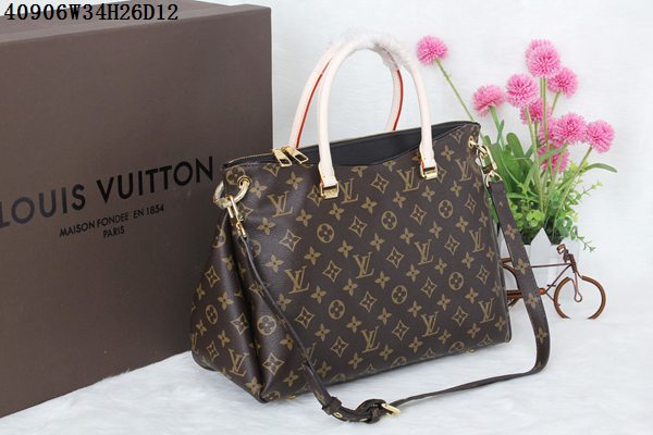 LOUIS VUITTON ルイヴィトンコピーバッグ 2024春夏新作 モノグラム 多色可選 大容量 レディース 2WAY ハンドバッグ(ショルダー付) ブラウンXブラック M40906-20