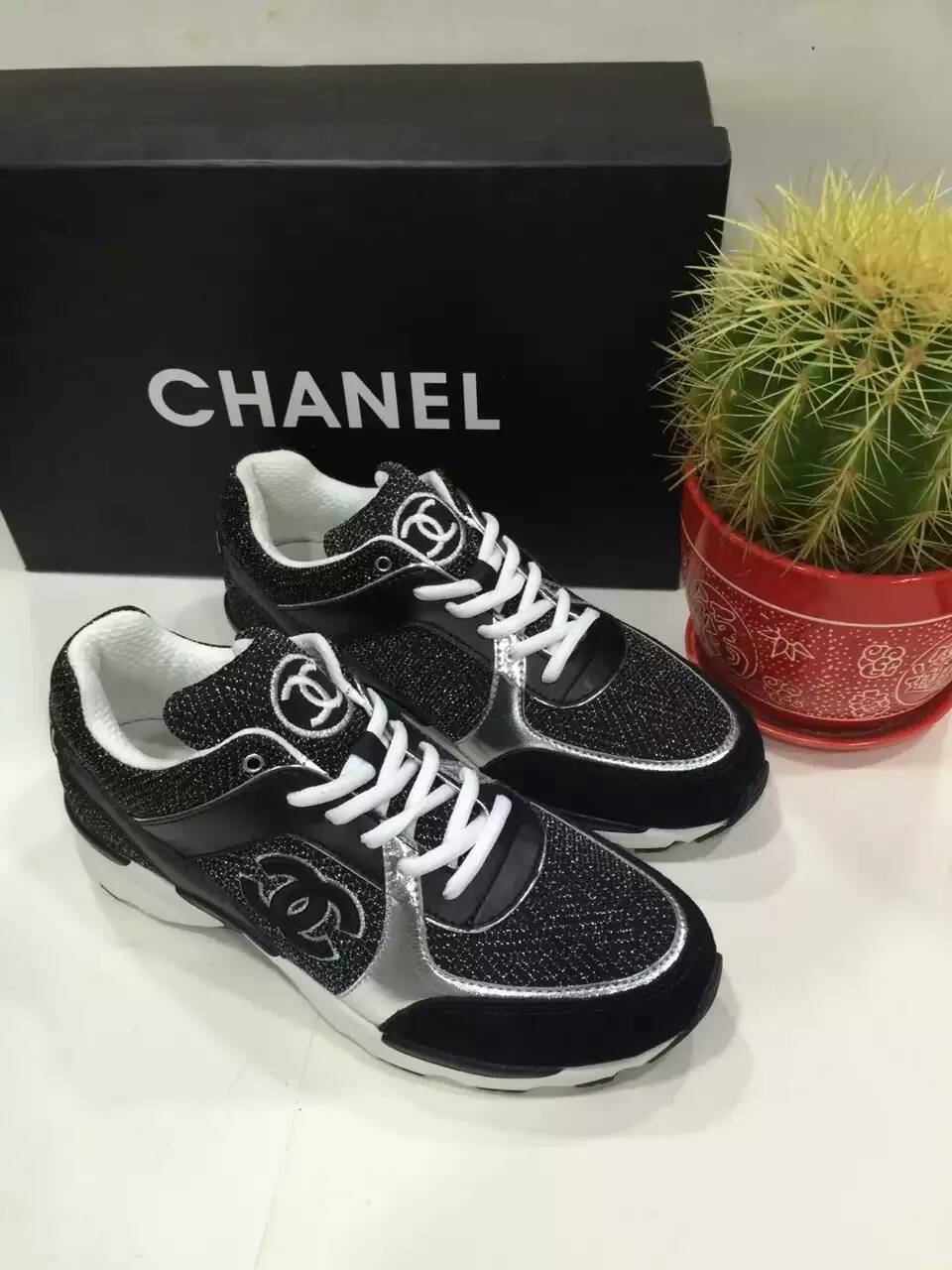 シャネルコピー 靴 CHANEL 2015秋冬新作 カジュアル レディース スニーカー chshoes151209-8