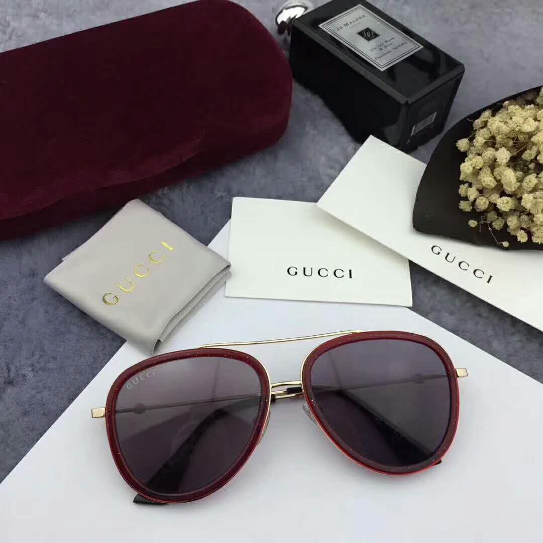 GUCCI グッチコピー サングラス 2024新作 ファッション ビッグフレーム サングラス gg0062S-4