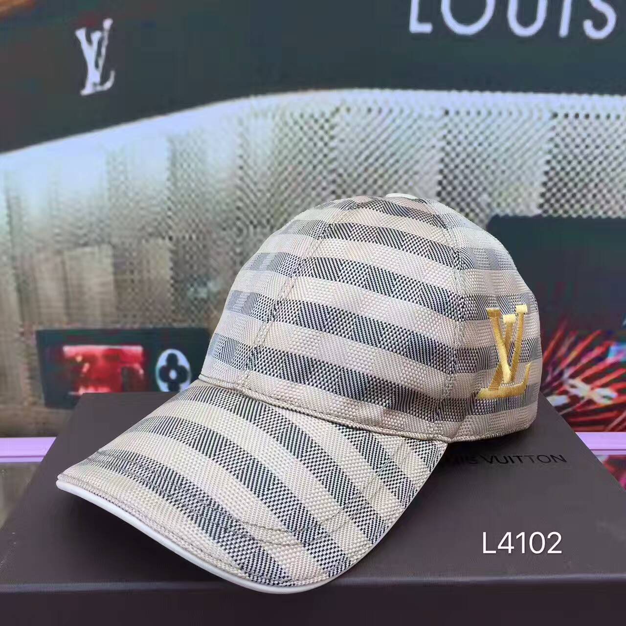 ルイヴィトンコピー 帽子 LOUIS VUITTON 2024新作 男女兼用 キャンバス 防水 キャップ lvcapmiu170401-1