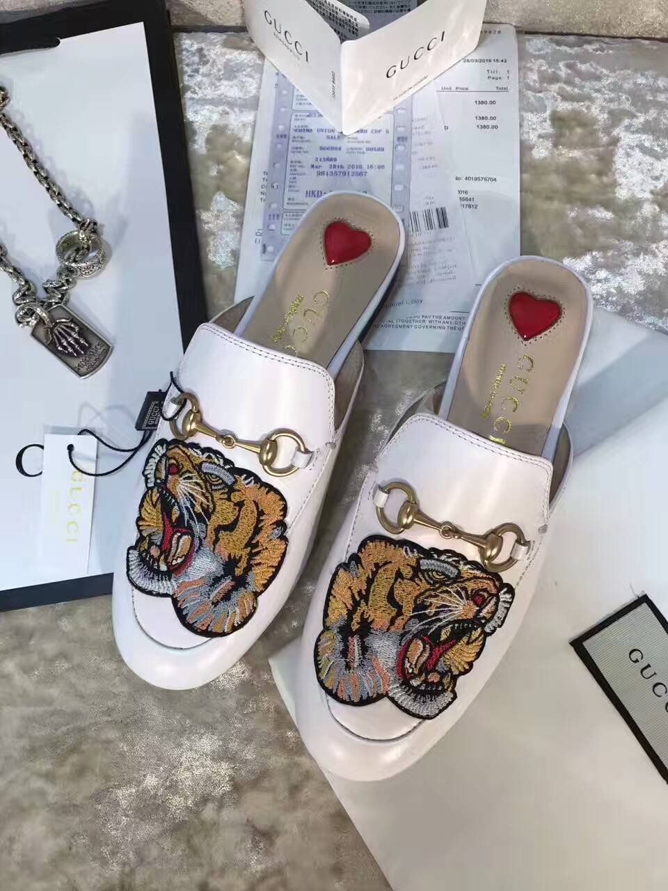 グッチ コピー 靴 2024新作GUCCI 高品質 レディース フラットシューズ gishoes170405-19