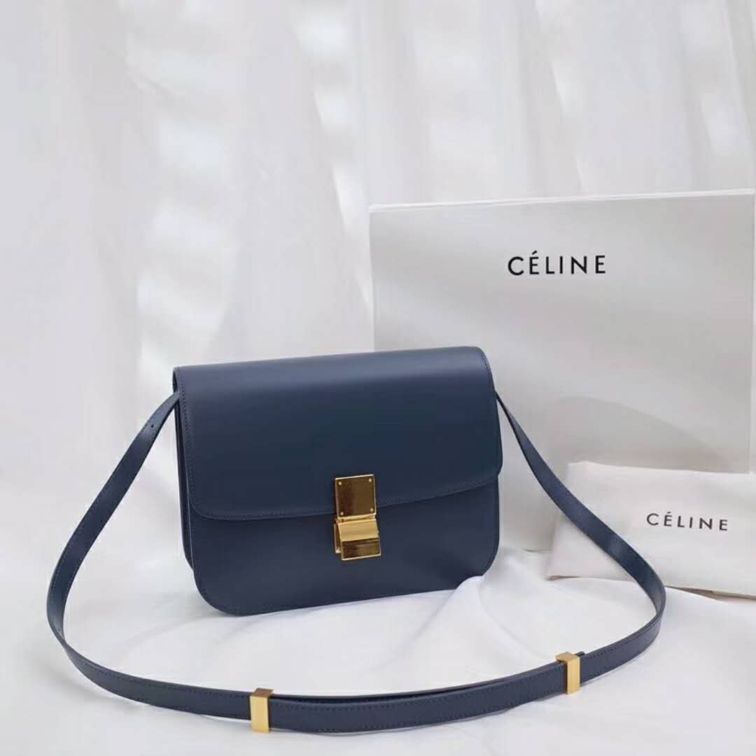 セリーヌコピー バッグ CELINE クラシック ミディアム ボックスカーフスキン ハンドバッグ 164173