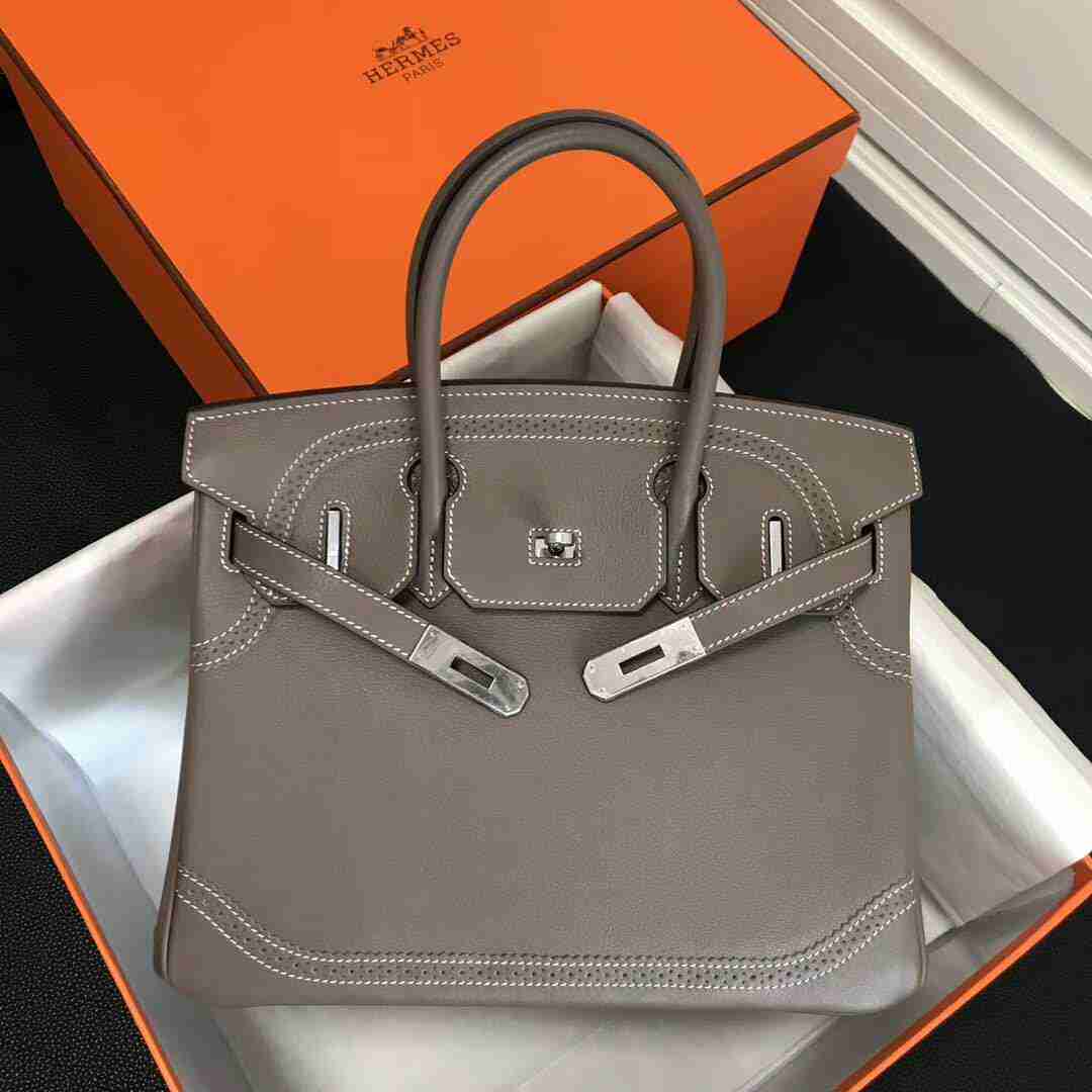 HERMES 偽物エルメス バッグ 2024新作 バーキン30 レース トートショルダーバッグ hbag301100-7