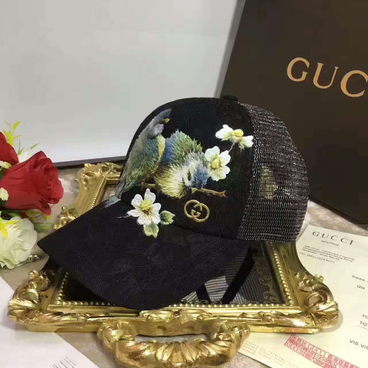 グッチコピー 帽子 2024新作GUCCI 高品質 レディース ベースボールキャップ gim1761910-4