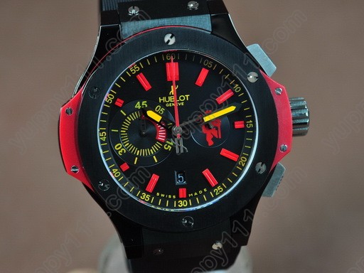 ウブロHublot Big Bang Asian 28800vph Valjoux 7750自動巻き