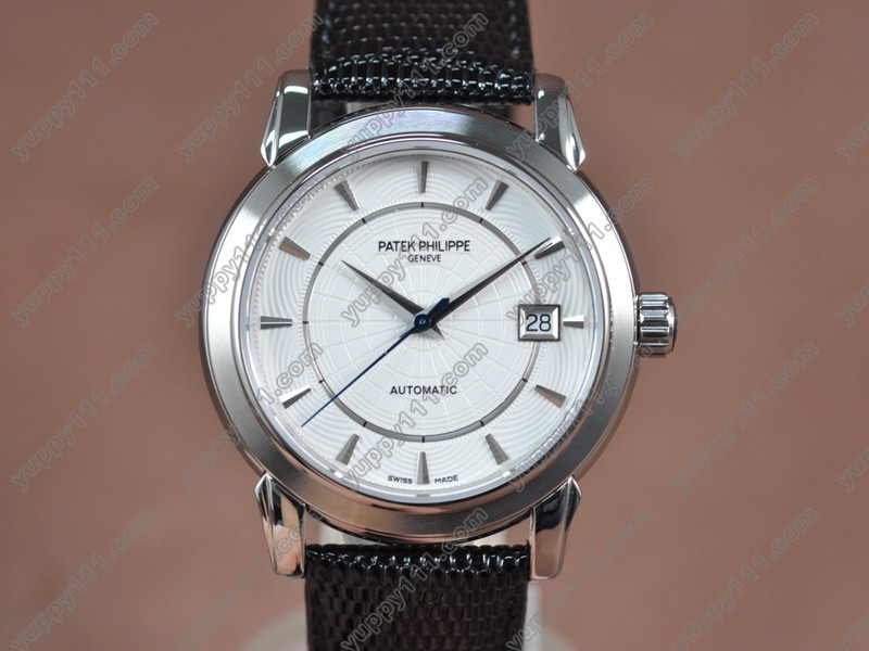 パテックフィリップPatek Philippe Calastrava SS/LE White dial Swiss 2824-2自動巻き