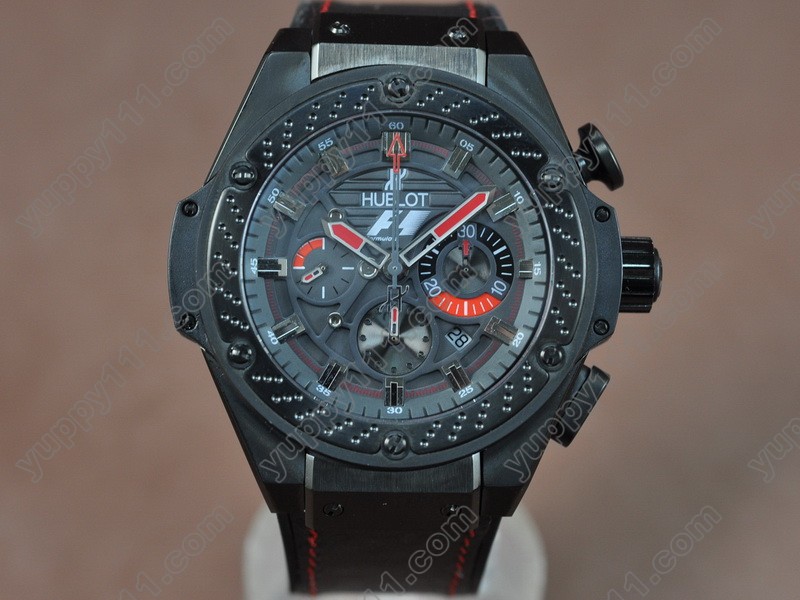 ウブロHublot Big Bang King Power F1 Limited PVD/LE Dark Grey Asia 7750自動巻き