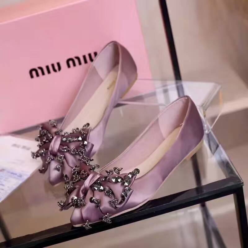 ミュウミュウコピー 靴 2024秋冬新作 MIUMIU レディース パンプス miushoes160912-9