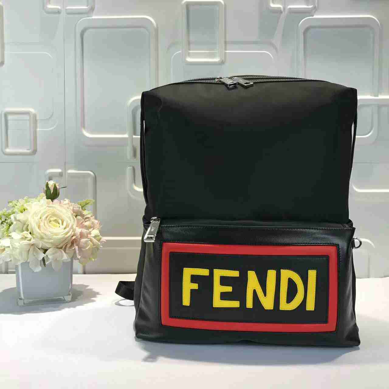 フェンディコピー バッグ 2024新作FENDI マルチカラー モンスター リュックサック fdbag2809-3