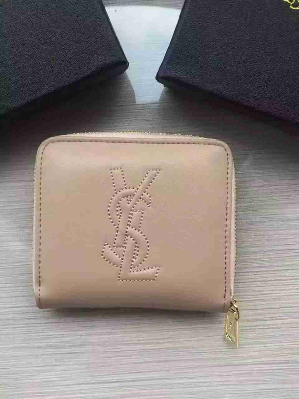 サンローランコピー 財布 Yves Saint Laurent 2024最新作 レディース 二つ折財布 小銭入れ 352906-4