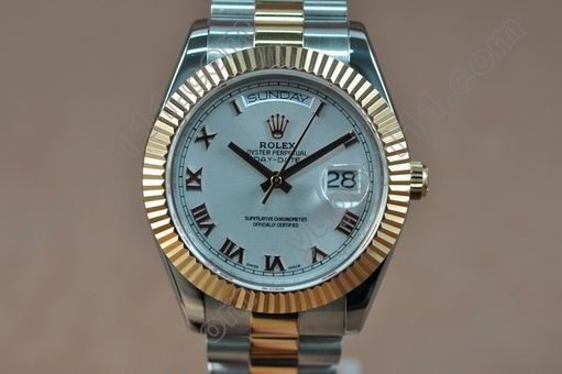 ロレックスRolex DayDate II TT Swiss Eta 2836-2自動巻き