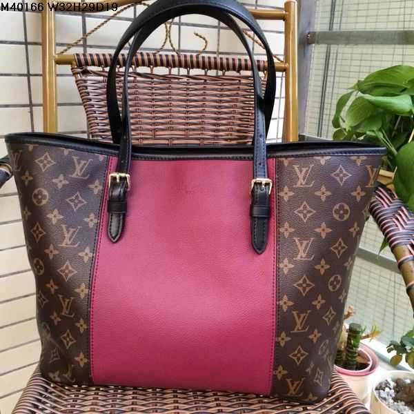 ルイ・ヴィトンコピー バッグ LOUIS VUITTON 2014秋冬新作 モノグラム 大容量 レディース 手さげ/肩かけ トートバッグ ルビー 40166-3