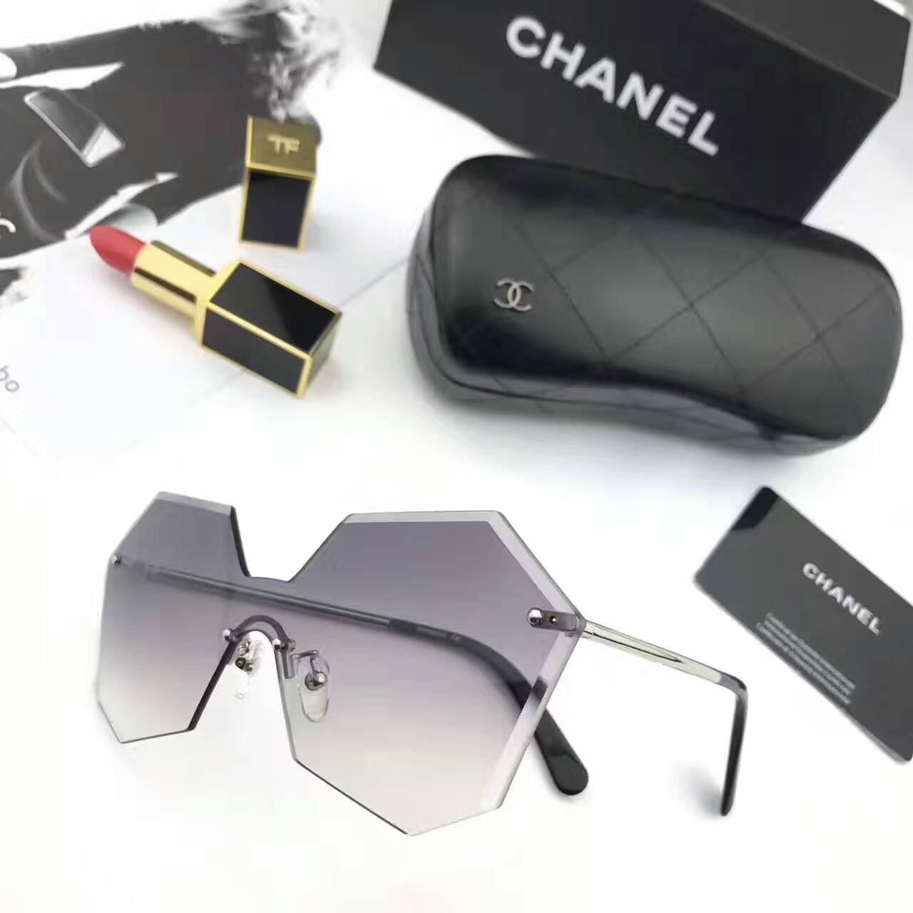 CHANEL シャネルコピー サングラス 2024新作 大人気! レディース 日除け サングラス ch4280-3