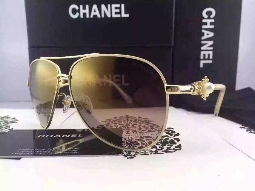 シャネルコピー サングラス CHANEL 2024春夏新品 オシャレ レディース UVカット 眼鏡 chglass150608-5