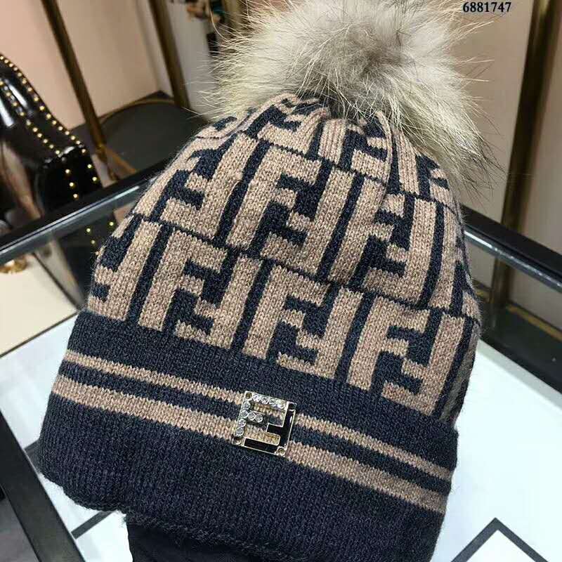 フェンディ偽物 帽子 FENDI 2024新作 ニット帽 fd180928p10