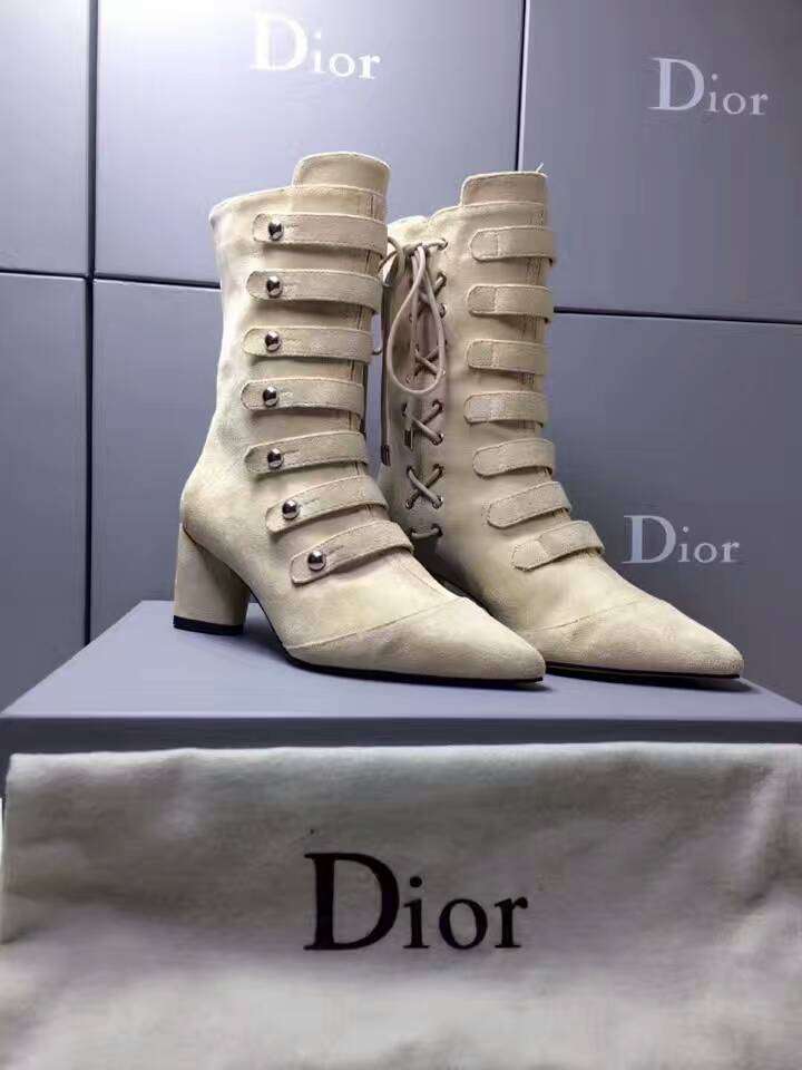 ディオールコピー 靴 DIOR 2024秋冬新作 レディース 高品質 ショートブーツ drshoes161012-4