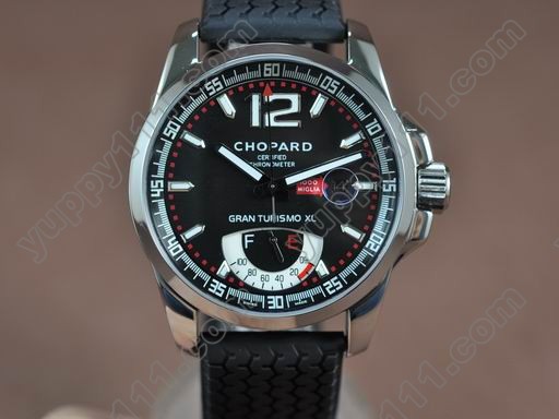 ショパールChopard Mile Milgia GT Power Reserve SS/RU Black A23J自動巻き