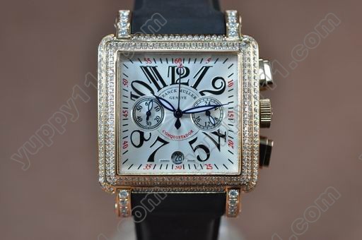 フランクミュラーFranck Muller H Size Conquistador OS20クオーツ　ストップウオッチ腕時計