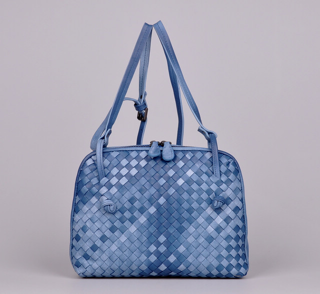 BOTTEGA VENETA ボッテガヴェネタコピー 2014春夏新作 バッグ ラムスキン 大人気! メッシュ レディース ショルダーバッグ 斜めがけバッグ ブルー 1515-1