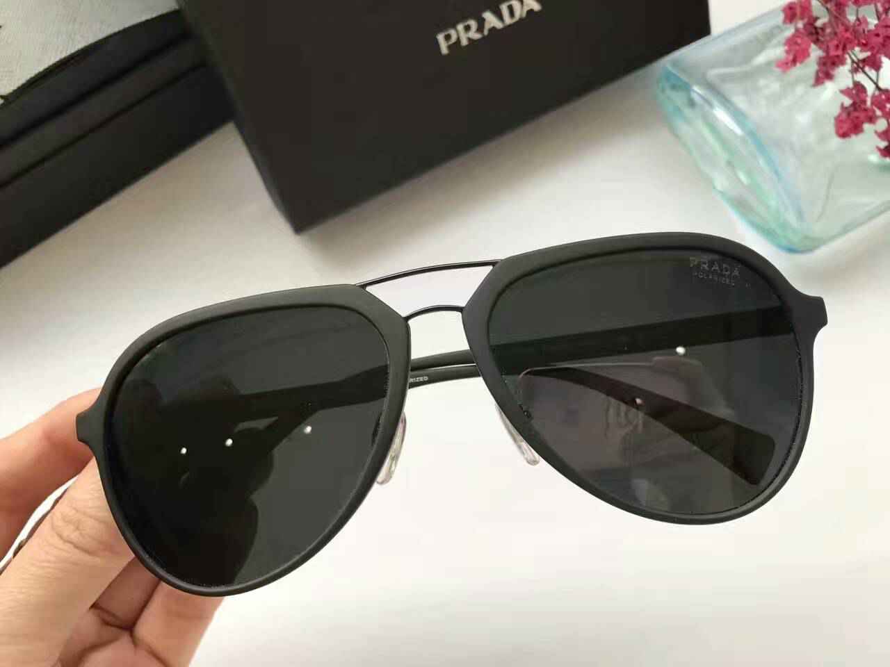 プラダコピー サングラス 2024秋冬新作 PRADA ファッション UVカット サングラス prglass161031-6