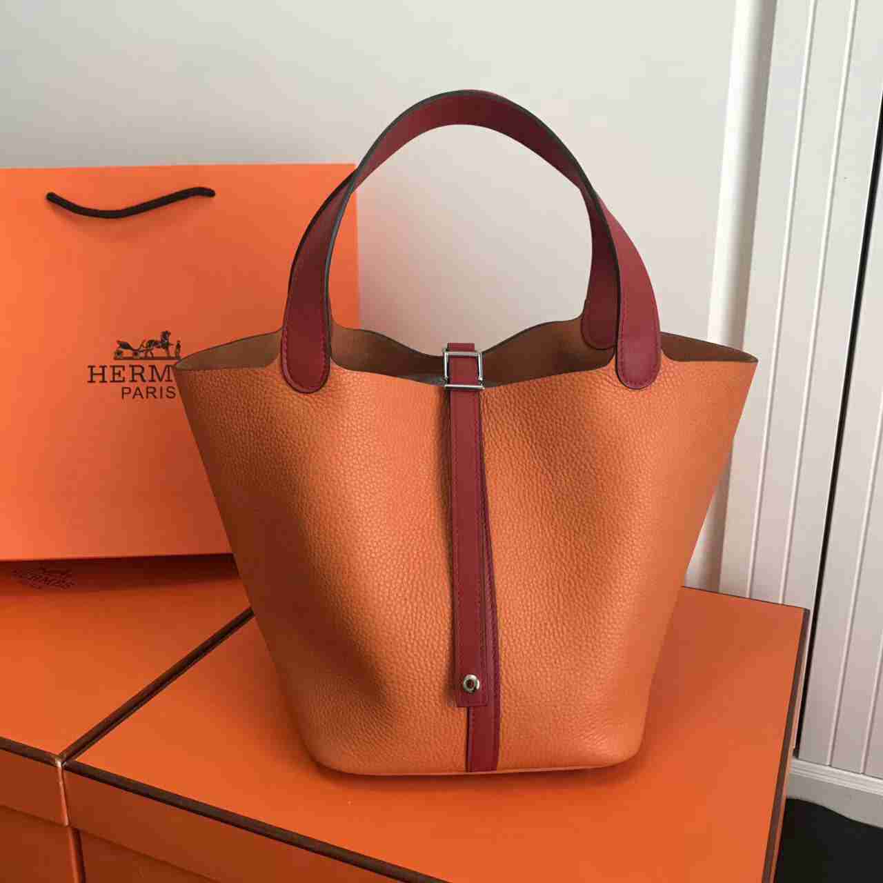 偽物エルメス バッグ 2024新作HERMES シンプル ピコタン ショッピングバッグ hbag17922-3