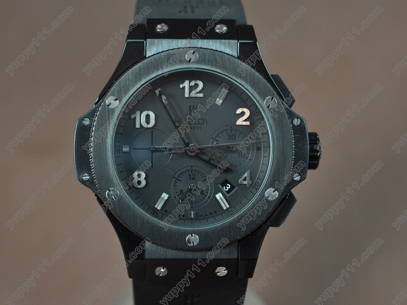 ウブロHublot Big Bang 44mm PVD/LE Black dial Asia自動巻き