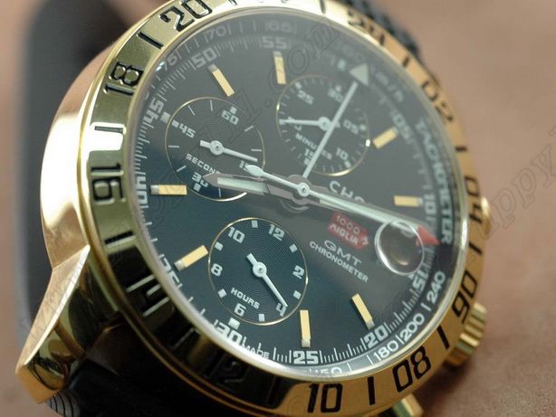 ショパールChopard Mile Miglia GMTシリーズ 7750腕時計