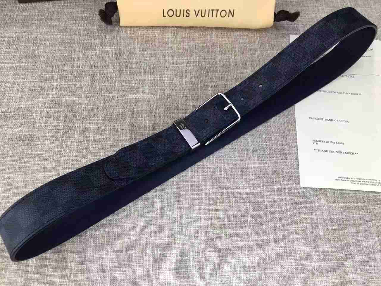 ルイヴィトンコピー ベルト 2024新品 LOUIS VUITTON 高品質 メンズ ベルト ビジネスベルト lvbelt161213-9