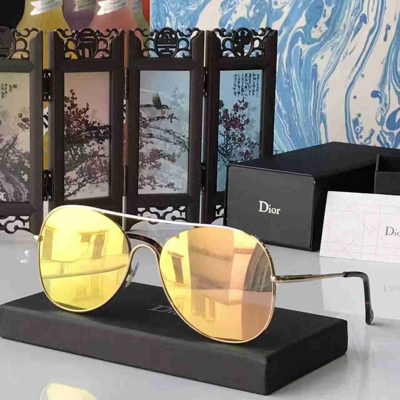 ディオールコピー サングラス CHRISTIAN DIOR 2024春夏新品 ファッション UVカット サングラス drglass170111-7