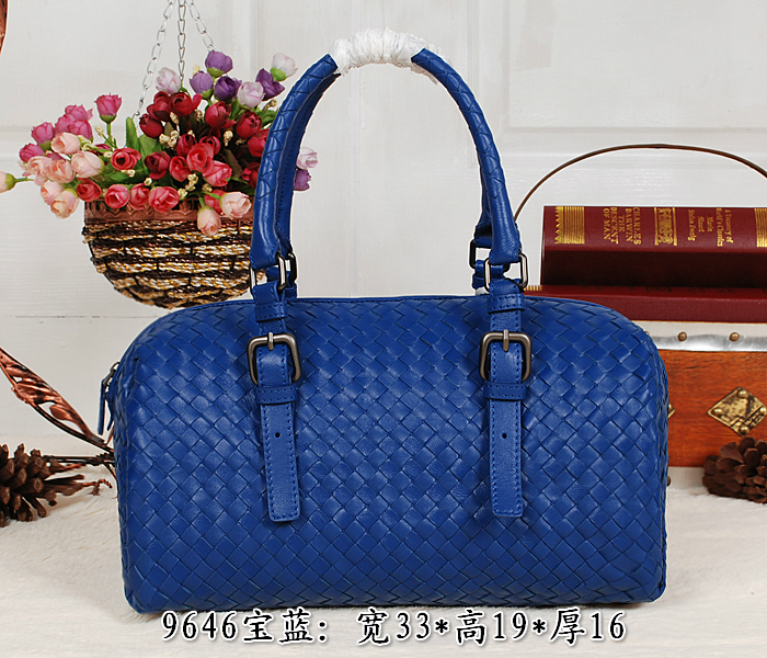 ボッテガヴェネタバッグ コピー 2014春夏新作 BOTTEGA VENETA サファイア 手提げバッグ/レディースバッグ 9646-1