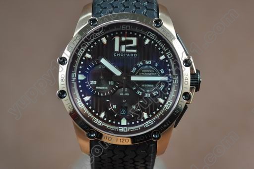 ショパールChopard Classic Racing S'pore GP RG/RU Blk A-7750腕時計