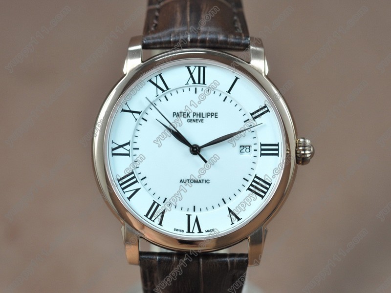 Patek Philippe Watches Calastrava RG/LE White dial A-2824-2 Auto