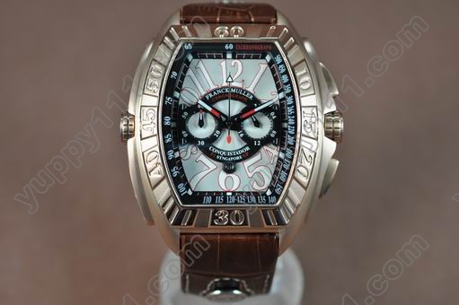 フランクミューラーFranck Muller Conquistador S'Pore GP Jap Quartz Chronoクオーツストップウオッチ